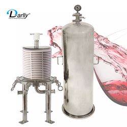 Depth-Stack Backwash Large Scale Water Filter for Wine