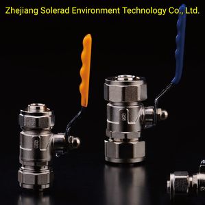 China Factory Water Pipe Valve Pex Ball Valve 1/2" -2" Cw617n Brass Flexible Plastic Pipe Ball Valve Pex-Al-Pex Gas Valve Water Brass Ball Valve