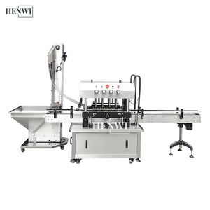 Factory Supply Automatic Plastic Caps Anti-Theft Caps Bottle Screwing Capping Machine