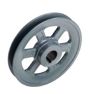 Cast Iron Mechanical Belt Pulley Single/Double Groove Web Sheave Bored-to-Size Ak22-7/8 Belt Sheave for Efficient Power Transmission