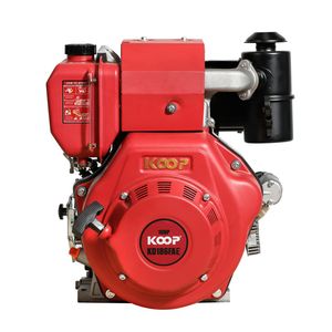 Kd186fa 5.8kw Vertical Air Cooled 1-Cylinder 4-Stroke Diesel Engine