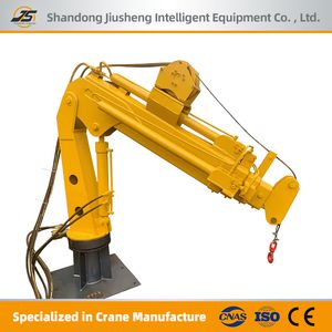 5 Ton 8 Ton Truck-Mounted Folding Boom Crane Hydraulic Knuckle Boom Crane