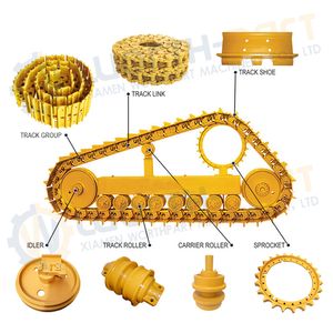 Factory Price Bulldozer Dozer Track Sprocket Idler Top Bottom Roller Steel Track Chain Group Undercarriage Parts