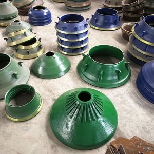 Reliable Casting Type Cone Liner Parts for Hard Rock and Granite Crushing Lines