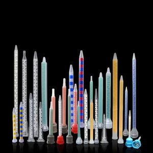 Ab Glue Dispensing Plastic Mixing Nozzle Epoxy Mixing Tube Static Mixer