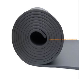 Factory Price Flame Retardant Lightweight Anti-Oil and Waterproof Silicone Foam Rubber Plastic Heat Proof Thermal Insulation Sheets with Aluminum Al Foil Coated
