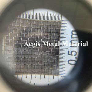 Ta1 Ta2 Grade 1 10-200 Mesh Pure Titanium Filter Wire Mesh Screen
