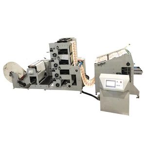 High Speed Kraft Carton Box Flexo Printing and Die Cutting Punching Machine