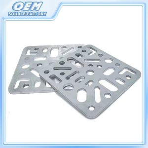 OEM Carbon Steel Stamping Fabrication Auto Laser Cutting Part with Metal Punching