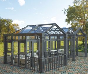 Prefab Aluminium Glass Garden House for Villa House with Low-E Double Glazed Glass and Good Thermal Insulation From 15 Years China Factory Direct Good Price