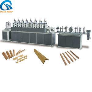 Paper Board Carton Corner Protector Angle Edge Production Packaging Line