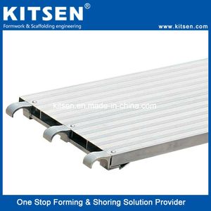 Types of Quick Scaffolding Aluminum Plank with Hook Factory Direct Modular Aluminum Formwork Plank