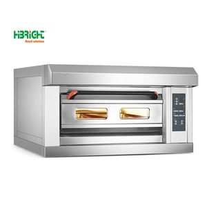 Commercial Kitchen Equipment Customized Stainless Steel Baking Machine Deck Oven