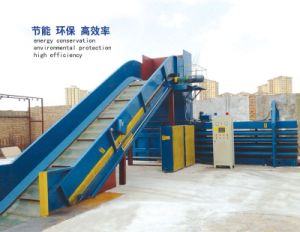 Autoamtic Horizontal Hydraulic Baler, for Waste Cardboard, Carton Box