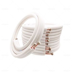 Air Conditioning Insulated Copper High Quality PE Insulation Connect Pipe for AC Refrigeration & Heat Exchange Equipment