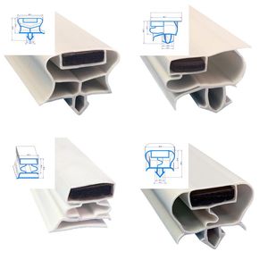 Cold Storage Fridge Refrigerator PVC Rubber Plastic Gasket Strips Door Seal Extruded Profile