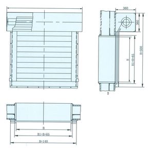 A0 Grade Custom Marine Fire Rated Rolling Shutter for Ship Ventilation Openings