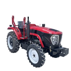 China Farm Tractor 4WD 80HP Tractor with Compact Attachments