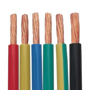 6mm 10mm 16mm 35mm Solid Strands Copper Wire PVC Electric Cable