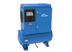 Combined Screw Compressor3kw 4kw 5kw 7.5kw Air Compressor with Air Tank Air Deyer