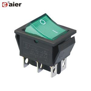 20A 125VAC Dpdt on-on Illuminated 6 Pins Rocker Switch T85