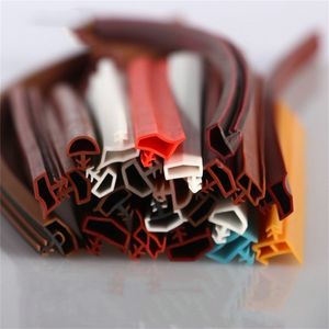 High Temperature Oven Steaming Machine Valve E Shape Silicone Rubber Seal Strips