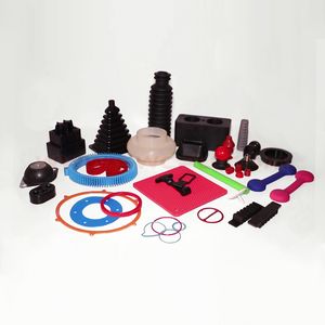 Industrial Silicone Rubber Bellow / O Ring Gasket Auto Rubber Parts Customization