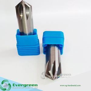 Tungsten Carbide Cobalt Roughing End Mills Wood Aluminum Copper Milling Cutting Tools