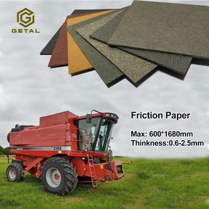 Agricultural Forestry Machinery Brake Disc Wet Friction Material Paper