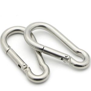 1.5inch 3inch 4inch DIN5299c M8X80mm Heavy Duty 304 316 Stainless Steel Carbine Spring Snap Hook