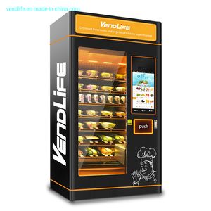 Intelligent Touch Screen Fresh Fruit and Vegetable Vending Machine