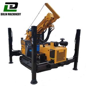 200m Depth Crawler Water Well Drilling Rig to Dig Deep Well Drilling Rig for Sale