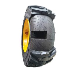 PU Foam Filled Tire/Foam Flat Free Tyre PU Foam Wheel for Aerial Work Platform/Loader/Skid Steer