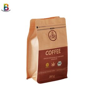 Baolai Paper Korea Coffee Bag with Valve 500g Coffee Packaigng Bag Wholesale