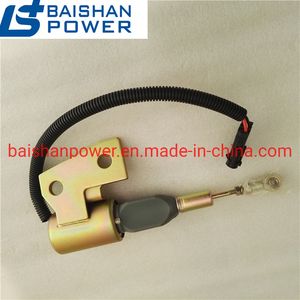 Stop Solenoid Valve for Sale 3991167 3964627 SA-4941-12 12V 3991168 3964628 for Engine 4bt3.9-G2 SA4941-24 6bt5.9-G2 6CTA8.3-G2 6btaa5.9-G2 Diesel Fuel Shutoff