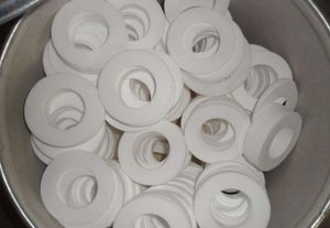 Versatile White PTFE Gasket for High-Temperature Industrial Use