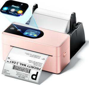 Phomemo Pm64D Wireless Upgraded Touchable Screen Professional Thermal Shipping Label Printer