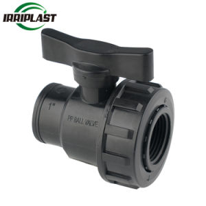 Factory Price High Quality HDPE PP PE Compression Fittings F/F Ball Valve