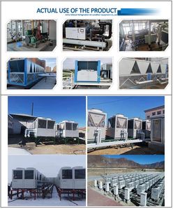 186kw Air Cooled Screw Water/ Industrial Chiller with Large Cooling Capacity