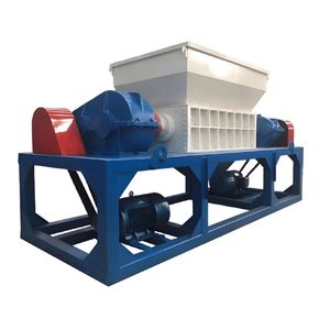 High-Capacity Customized Double Shaft Shredder for Waste Tires and Efficient Plastic