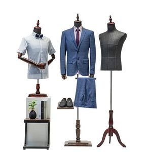 Mannequin Clothing Store Half Torso Window Male Mannequin