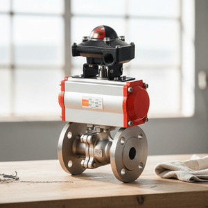 Rat Series Air Torque Aluminum Solenoid Double Single Acting Air Spring Return 90 Degree Long Cycle Life Namur Ball Valve Butterfly Pneumatic Actuator