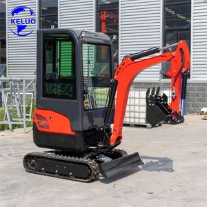 Ht18 1.8ton Mini Excavator Small Hydraulic Crawler Digger Optional Boom Swing