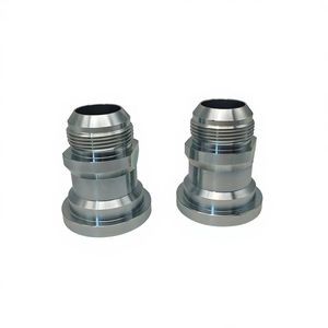 CNC Machined Carbon Steel Hydraulic Flange Fittings for Industry