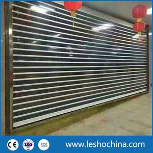 Crystal PC Roller Shutter Door