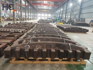 Mining Machine Shredder Spare Parts OEM High Quality Double Beam Grate