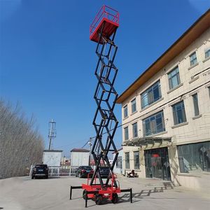 13FT Self-Propelled Scissor Lift with Remote Control for Industrial Use
