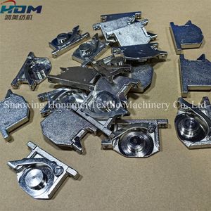 Universal Type Connector Rapier Loom Spare Parts Hanging Angle of Heald Frame with Hole Distance 64mm for Textile Machinery