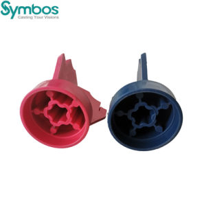 Plastic Sleeve Ball Encapsulated Product Two-Step Injection Molding Soft Rubber Pad Mold