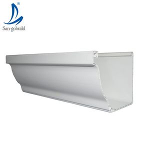 Sangobuild Building Material Wash Basin China Factory Drain Pipe Rain Gutter Great Plastic Gutter System